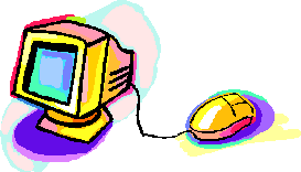 Computer and mouse Computer and mouse